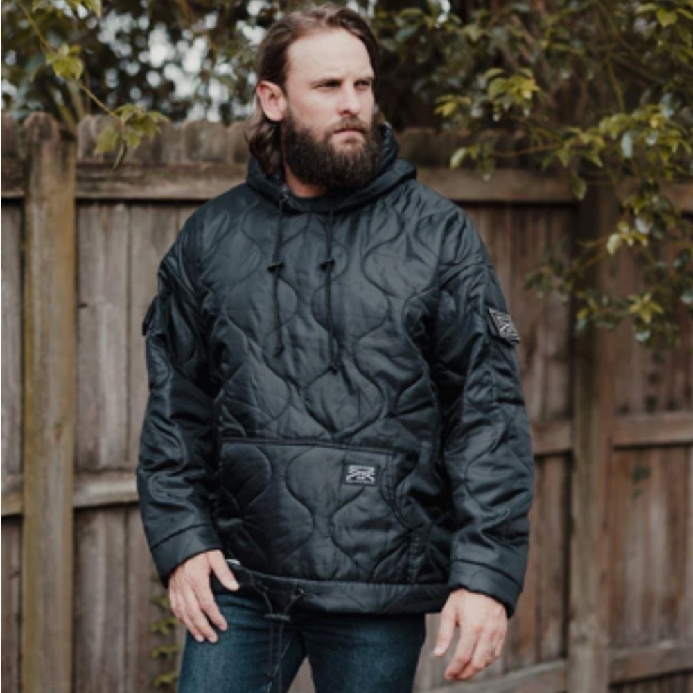 Grunt style pull over woobie hoodie NWT